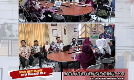Staf Kelurahan Sidomulyo Ikuti Bimbingan Teknis Keuangan  di Samarinda Ilir (12/06/2025)