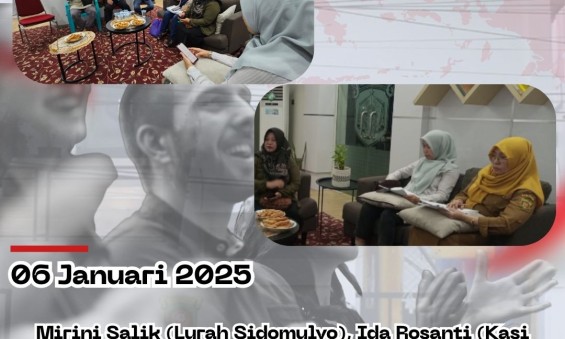 Rapat Koordinasi Pengawas & Pengurus Koperasi Kelurahan Merah Putih Kelurahan Sidomulyo (06/01/2025)